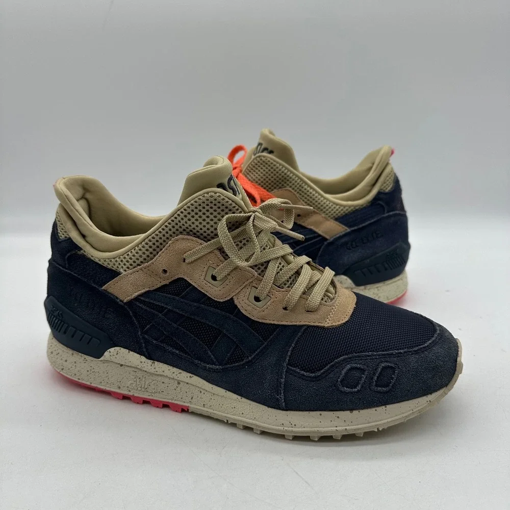 ASICS HL6G0-5050 Mens Size 9 Shoes Gel-Lyte MT India Ink Navy Beige Sneakerboots